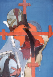 Gioia di combattere, 1968, olio su tela, 140x100 cm