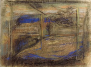 18. Giarolo, 1962, pastello su carta, 49x67 cm