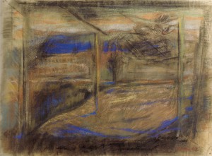 18. Giarolo, 1962, pastello su carta, 49x67 cm