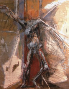 Deposto, 2002, olio su tela, 90x73 cm