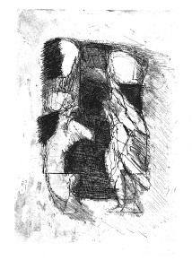 Salomè (dalla Comadre), 1970-84, acquaforte, 24x17 cm